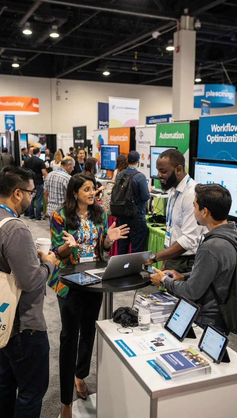 Professional team collaboration