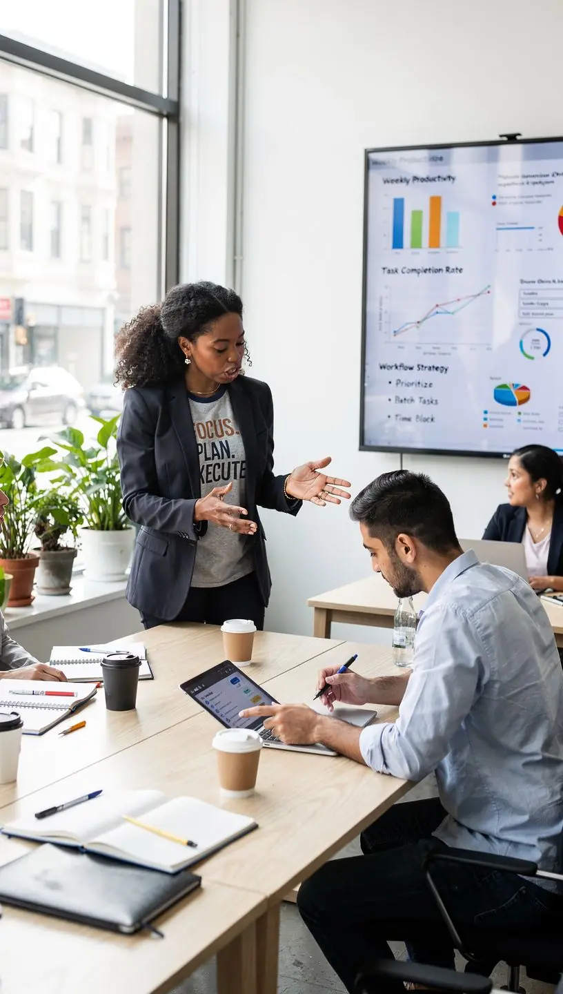 Professional business solutions illustration